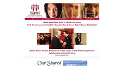 Desktop Screenshot of faithinterfaith.com